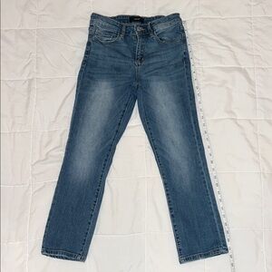 Classic Denim Straight Leg Jeans